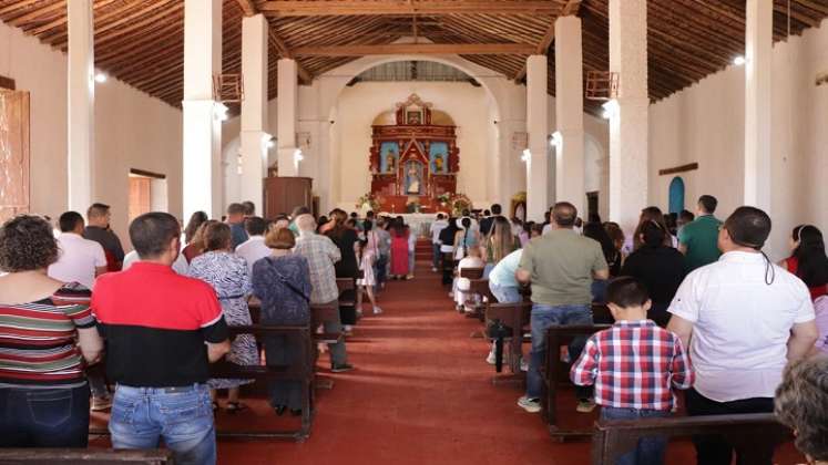 Culminó la adecuación de los techos del histórico templo, solo restan algunos detalles./ Foto Cortesía.