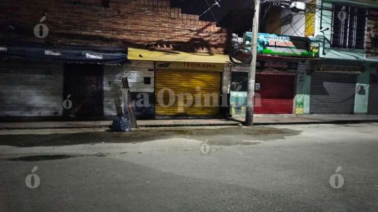 Humberto Gutiérrez recibió un balazo en la cabeza, mientras tomaba cerveza en la calle 6 con avenida 7.