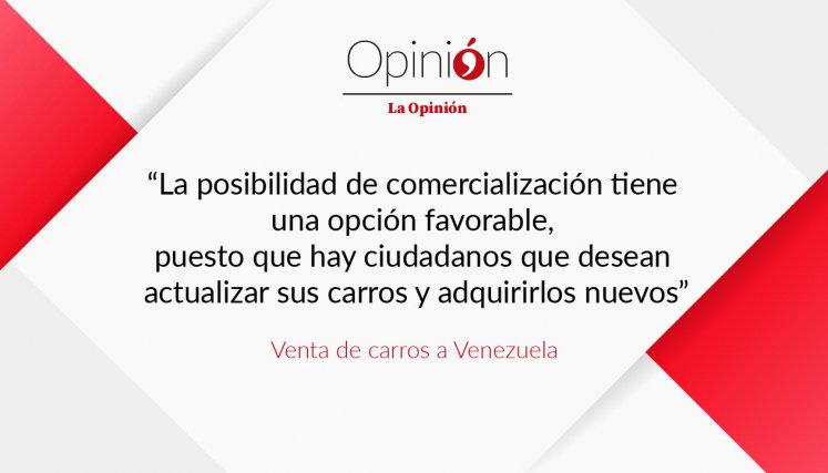 Venta de carros a Venezuela