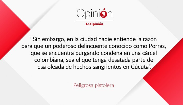 Editorial de La Opinión 17 de noviembre de 2023