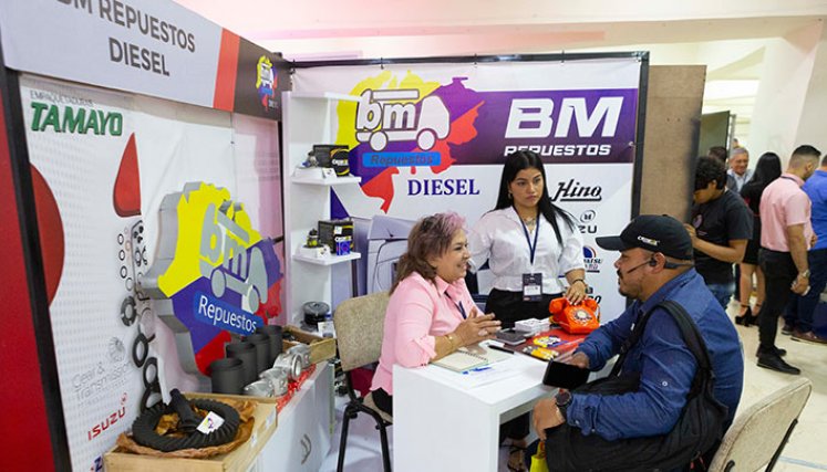  Expopartes Cúcuta fue la feria empresarial desarrollada por Asopartes en el Hotel Casino Internacional de Cúcuta. / Foto: Juan Pablo Cohen-La Opinión