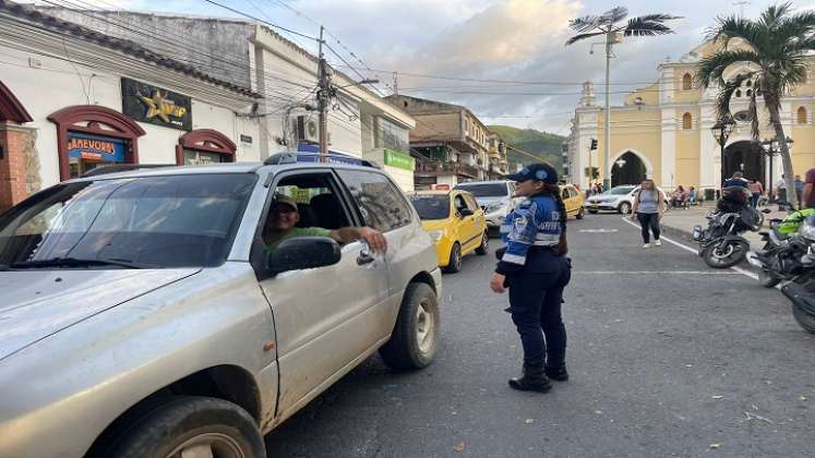 Ocaña no gozará con los servicios de los alféreces de tránsito durante las festividades de fin y comienzo de año. /Foto: Javier Sarabia/La Opinión