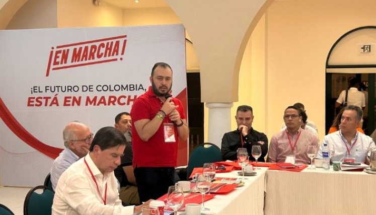 En Cartagena tuvo lugar el encuentro nacional de elegidos con el aval del partido político En Marcha. / Foto cortesía