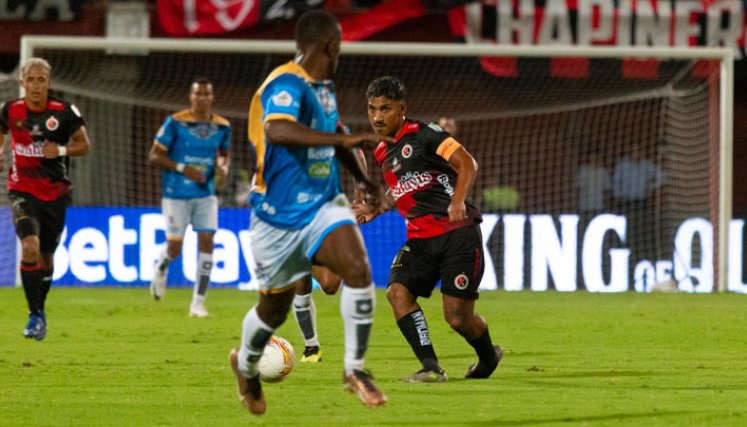 Lucas Ríos, volante del Cúcuta Deportivo. 