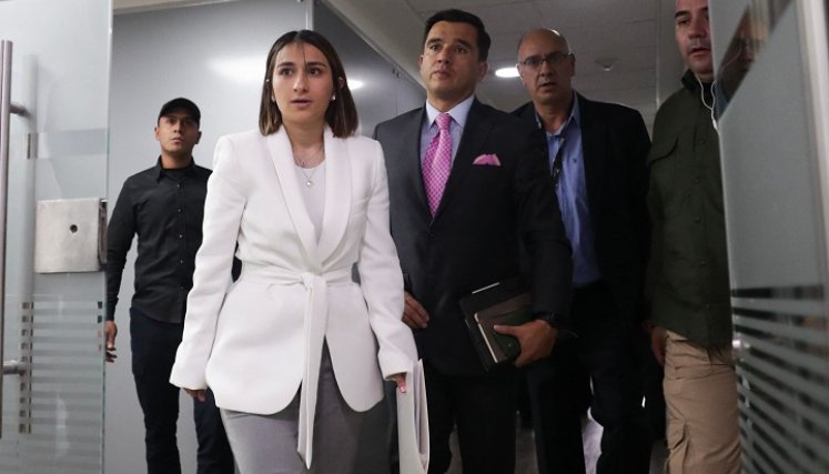 Laura Sarabia renunció a su cargo por un escándalo de chuzadas y conspiración. Foto Colprensa resumen nacional 2023