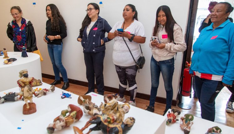 Pesebre en Ecuador busca contar los hitos de varios momentos en la historia. Foto AFP