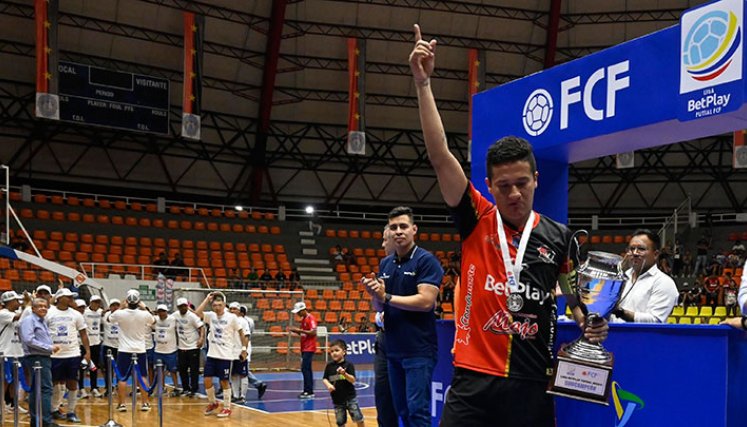 Ruber Bedoya, capitán de Cúcuta Futsal.