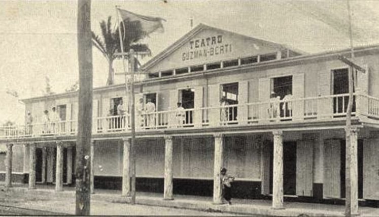 Teatro Guzmán Berti en Cúcuta. (Foto archivo histórico, década de los 30)