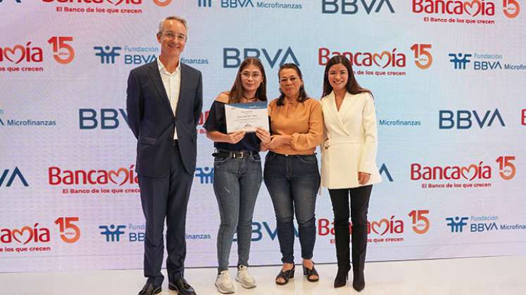 La cucuteña Danna Jaireth Pérez Mariño fue una de las ganadoras de la beca educativa.