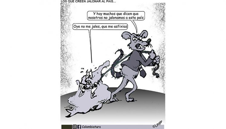 Los que creen jalonar al país...