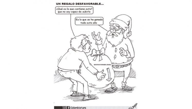 Un regalo desfavorable. Autor: Colombiatura