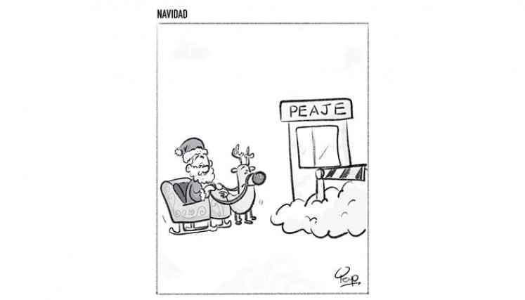Navidad. (Caricatura: Yeyo)