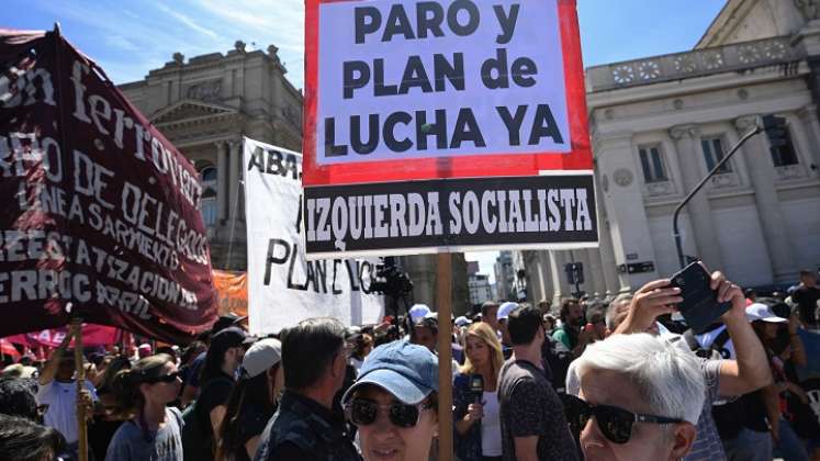 PROTESTAS EN ARGENTINA