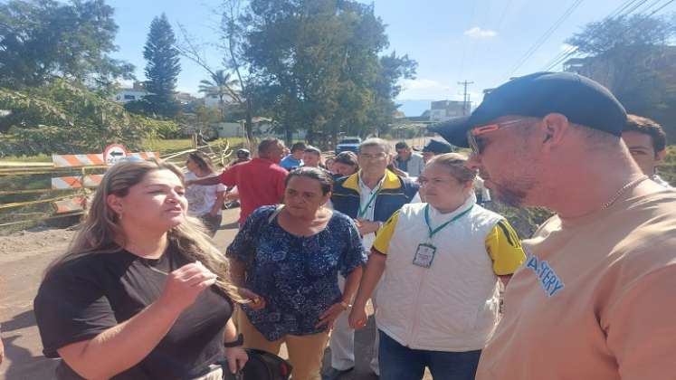 Comerciantes y conductores denunciaron obras de mala calidad en Ocaña. El alcalde ordenó revisar con lupa los contratos./ Foto: Javier Sarabia / La Opinión