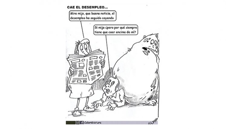 cae el desempleo