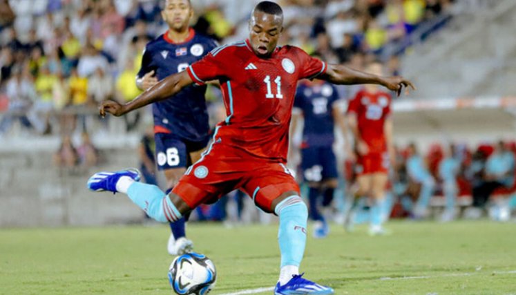 Carlos Andrés Gómez, extremo de la Selección Colombia Sub-23