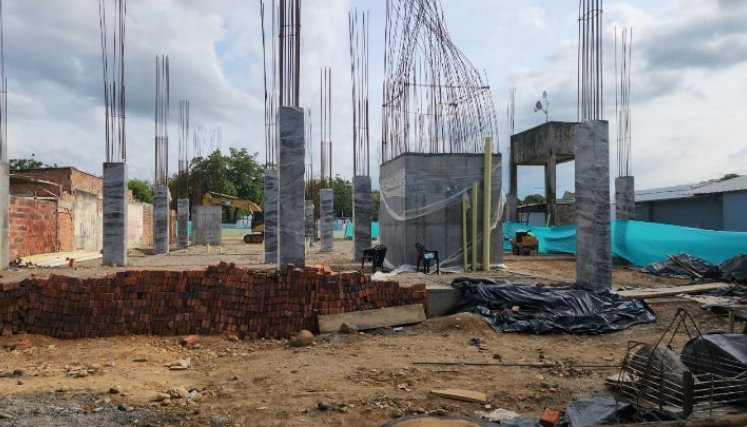 Obra en el barrio Niña Ceci