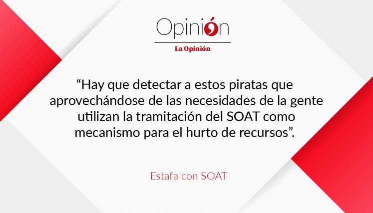 Estafa con SOAT