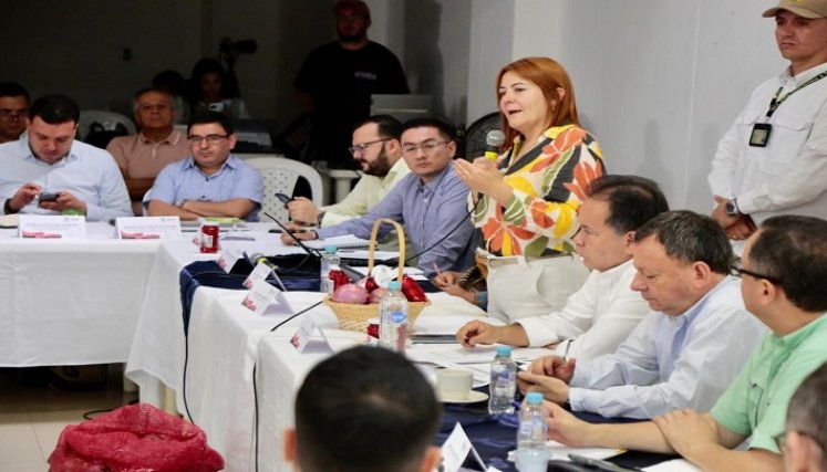 El gobernador William Villamizar Laguado adelantó su primera visita oficial a la provincia de Ocaña./ Foto: Cortesía