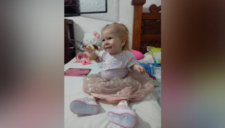 Hanna, la bebé cucuteña que batalla por sobrevivir