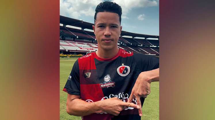 Harlin Suárez, nuevo jugador del Cúcuta Deportivo. 