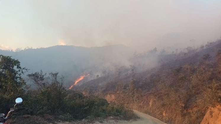 Encendidas se encuentran las alarmas por incendios forestales debido al fenómeno de El Niño./ Fotos: Cortesía