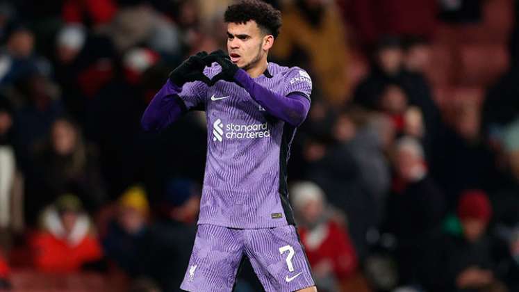 Luis Díaz, Liverpool vs. Arsenal, FA Cup. 