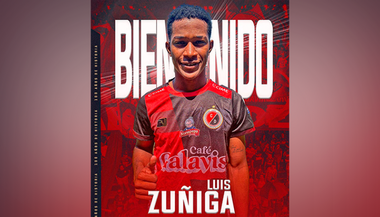 Luis Zuñiga fue fichado por el Cúcuta Deportivo