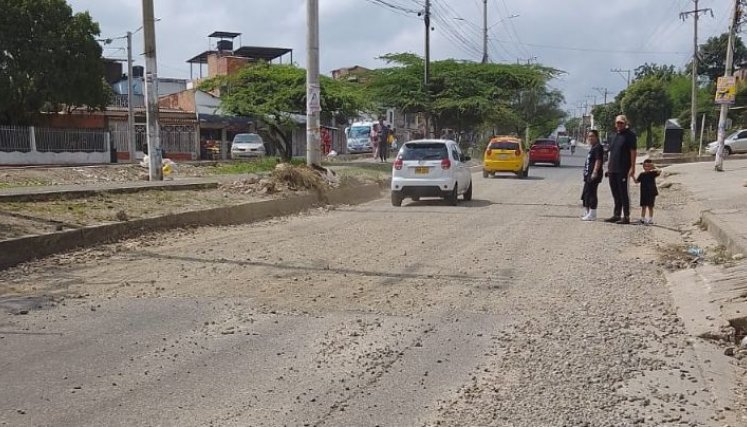 La comunidad de Comuneros y Chapinero exigen que terminen la avenida de Las Américas