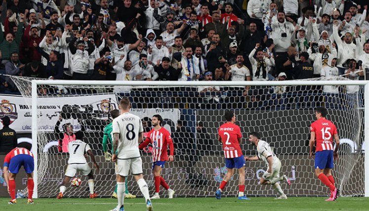 Real Madrid vs. Atlético de Madrid 2024. 