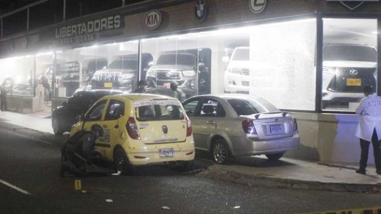 El atentado con granada iba contra la compra y venta de vehículos.