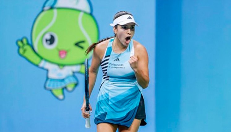 Camila Osorio ganó su primer partido de 2024 en el WTA de Hobart