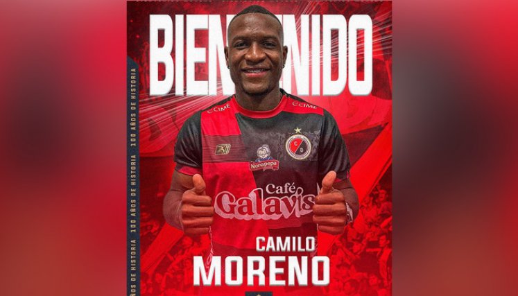 Cúcuta Deportivo anuncia el fichaje de Juan Camilo Moreno 
