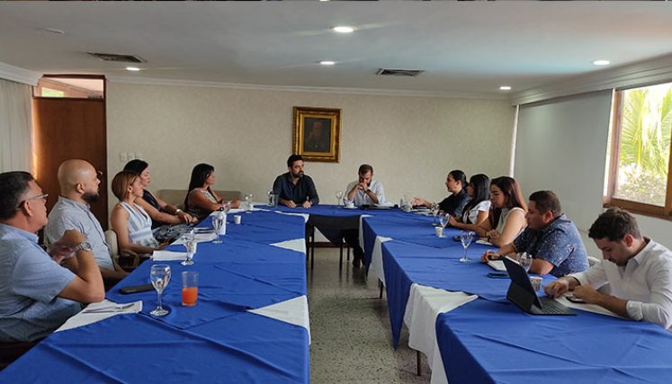 Los líderes de varias asociaciones de empresarios se encontraron en un desayuno para trazar la labor gremial./Foto Leonardo Favio Oliveros-La Opinión