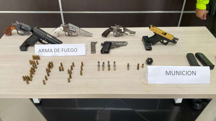 La Policía se incautó de 6 armas de fuego en el barrio Belisario.