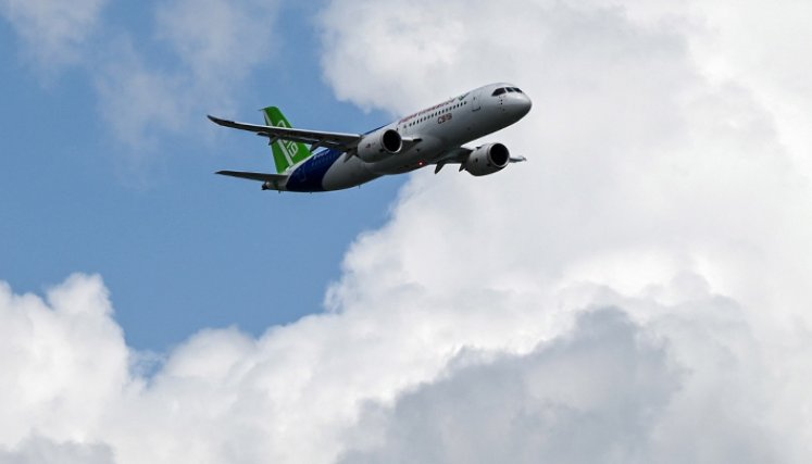 En Washington, aviones comerciales arrasaron con velocidades récord