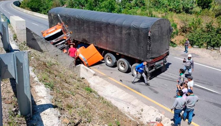 Accidente Vía Pamplona