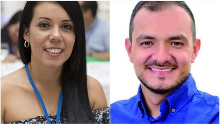 Marlyn Márquez y Richar Claro.