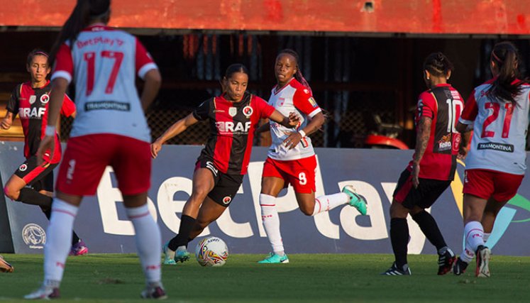 Cúcuta Deportivo vs. Santa Fe, Liga Femenina. 