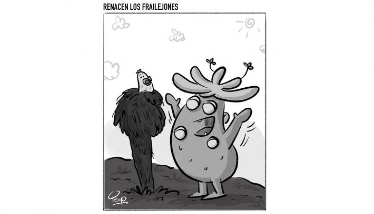 Caricatura @yeyonet 