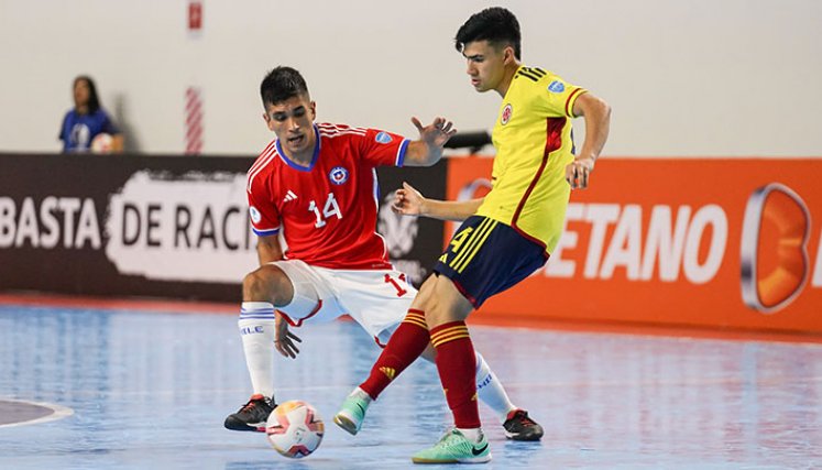 Colombia vs. Chile, Copa América de futsal 2024. 