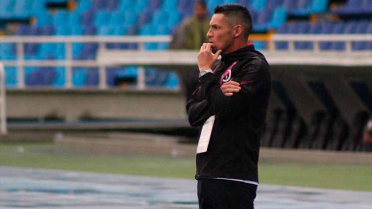 Federico Barrionuevo, técnico del Cúcuta Deportivo. 
