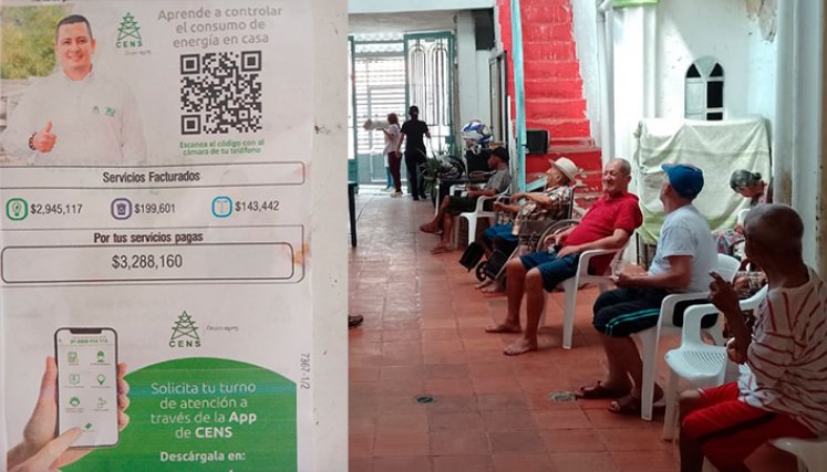 Hogar de abuelos en El Contento 