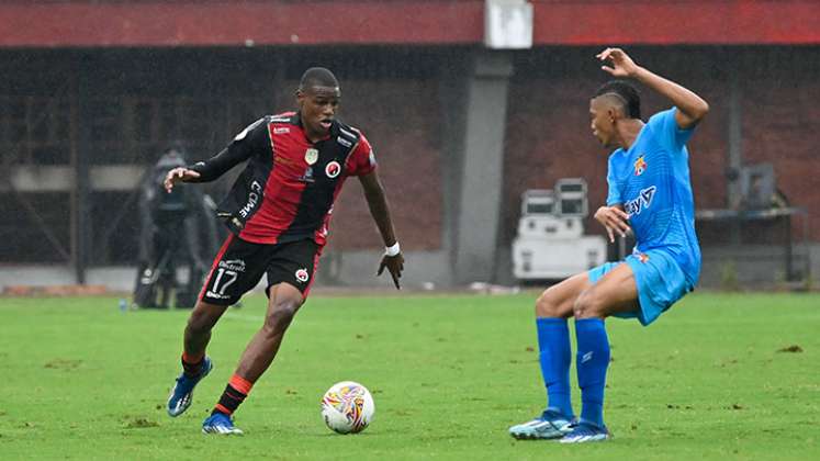 Julián Angulo, extremo del Cúcuta Deportivo. 