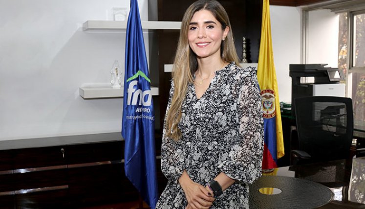 Laura Roa Zeidán, presidenta del Fondo Nacional del Ahorro.