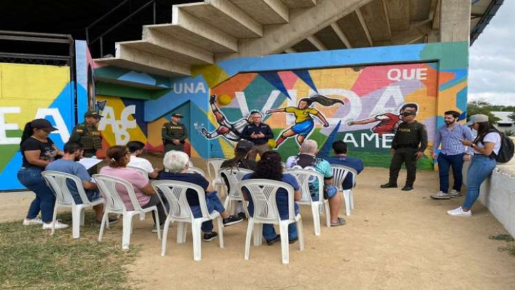 Una nueva modalidad de ‘Policía del vecindario’ brinda prevención en los microterritorios./ Foto Cortesía.