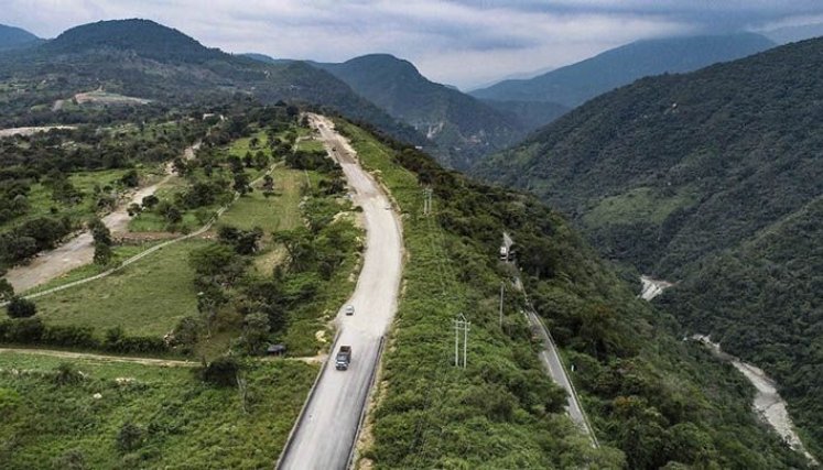 Vía Cúcuta-Pamplona sector Termales