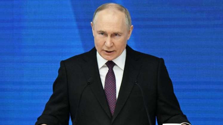 Vladimir Putin, presidente de Rusia