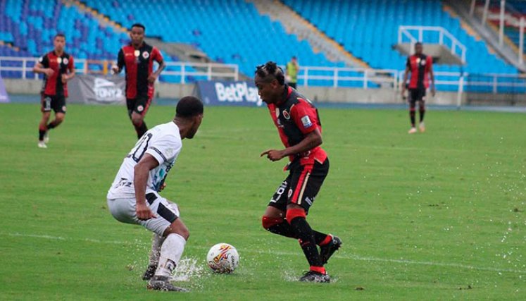 Walter Gómez, extremo del Cúcuta Deportivo 2024. 