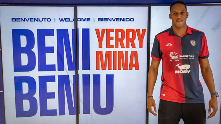 Yerry Mina, Cagliari. 